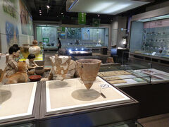 博物館内は，時代ごとに回れるようになっていました．