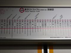 都電荒川線(都電・東京さくらトラム)に乗りました。
科学館から御成門駅に戻り、都営三田線で西巣鴨駅へ。徒歩1～2分のところに在る都営荒川線の新庚申塚停留所から宮ノ前という都内を突っ切る(北上して東進する)逆L字型のルートです
