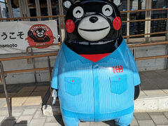肥後大津駅まで無料バスで移動
