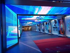 お土産の海苔や乾燥物産を買い込んでホテルに戻ります
こちら免税店へ続くスターavenue←今はそう呼ばないのかしら？？