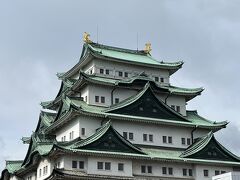 名古屋城は残念ながら天守閣への立ち入りは出来ません（ ;  ; ）
耐震性や木造復元などを構想中とのことで閉鎖されています。
前回来たときも入れなかったので当分続きそうですね。