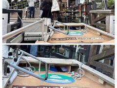 ここ堀川遊覧船は、松江城を囲むお堀を約50分かけて巡る遊覧船です。。
料金は大人1,600円で、何か所か船着き場があって乗り降り自由なの・・

でもある意味アトラクション的な事が起こるので楽しいですよ～
それは後ほど(￣▽￣)ﾆｼｼ･･