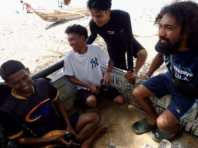 K-54,57と言うポイントに向かいます。<br />(掲載許可済み)