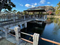 「深田池公園」阪急御影駅の北側にある美しい景観の公園。