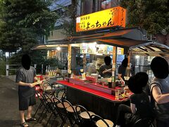 福岡・博多 中洲の屋台【よっちゃん】のメニューの写真。

〇〇ちゃんというお店が多いですねw