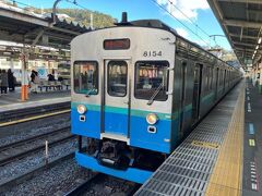 熱海駅から伊豆急行の車両で、伊豆急下田駅へ