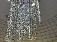 ＪＲ高槻駅北口ロータリー、アルプラザ高槻入口前のイルミネーション。