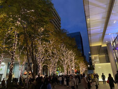 仲通りを歩いてみました。今年もきれいなイルミネーションが飾られています。