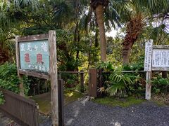 すぐ近くには裏見ヶ滝温泉(^^)
こちらの温泉は無料で利用できますが、混浴のため水着着用です。