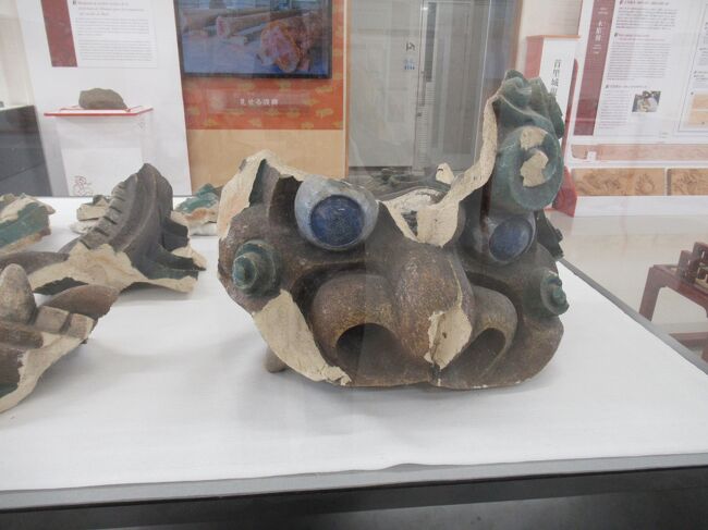 再建に向けた展示などもあります。