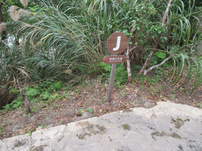 標識に従って歩きます。