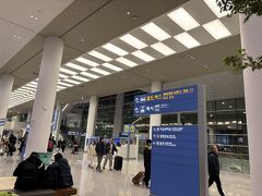 早朝の仁川へ到着。
当初フライトを予約したときには仁川でそのまま乗り換えだったのですが、その後変更があり、金浦空港まで移動が必要になってしまいました。

乗り継ぎ時間は3時間ほどなので、急いで移動します。
