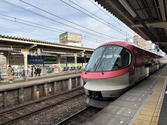 電車での移動