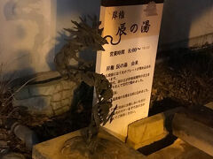 辰の湯という名前の通り、
龍がいます。