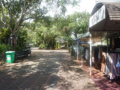 キュランダに戻ってきて街を少し散策します。
