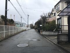 緑地を抜けた。
住宅地を進むとよみうりランドのフリーフォール2本が奥にぴょこっと顔を出す。嬉しい。