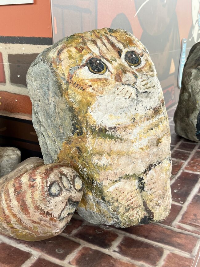 石にも可愛く描かれていました<br />すごい！