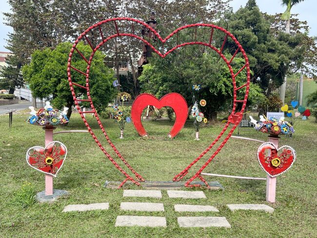 こんなハートもあります<br />もちろん下に立って撮った