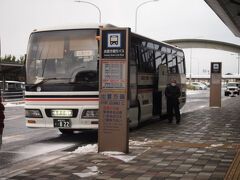 出雲市駅までバス
ここは到着に合わせ出発がいい
