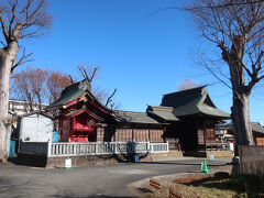 八王子七福神めぐりのパンフレットに掲載されていた地図を片手に散策を続けます。七福神と関係ありませんが、「日本遺産　多賀神社」という記載があったので立ち寄ってみることにしました。