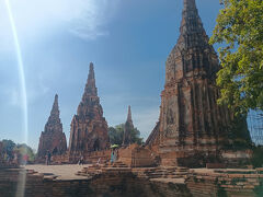 12/31（day-4) 10:50 am
ワット チャイワッタナーラーム(Wat Chai Watthanaram)