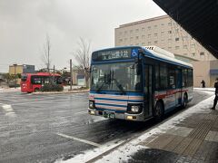 空港から出雲市駅
出雲大社行バスに