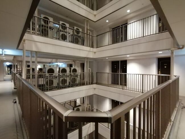 アパートみたいなホテルでした