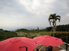 スッキリとした空ではなく
霞んでました。