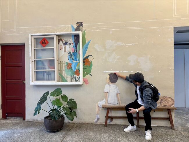 今はこんな風に残されてて周りの公園で<br />休憩してる地元のおばあちゃん達が居て<br />なんか落ちつく場所でした^ ^<br />