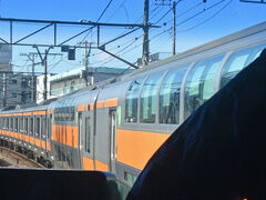 なんと赤い電車の中央線が・・・・えええグリーン車までも

で複線区間はどこまで・・・