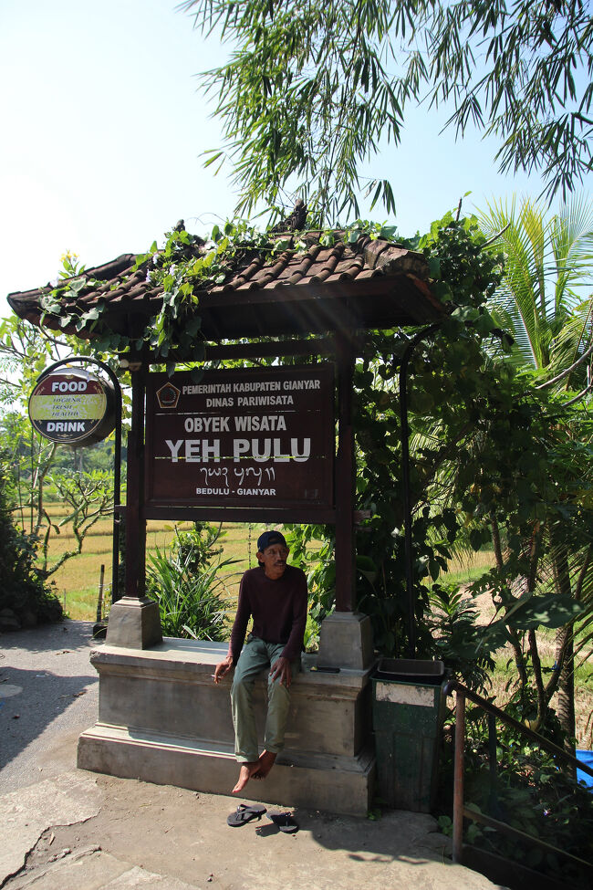 「ゴア・ガジャ」に続いてやってきたのは、「ゴア・ガジャ」からほんの1ｋｍ弱のところにある、14世紀後半のレリーフが残る遺跡「イエ・プル」　観光的にはマイナーな場所。<br /><br /> <br /><br />なお、同行撮影は期間中ずっと日本語ＯＫのドライバーのサングラさんにお願いしていますが、彼はビーチ沿いのサヌールの人。<br /><br />ウブドは詳しくありません。「イエ・プル？　知りません」<br /><br />ウブド市内・近郊の観光スポットについては4回目の私の方が詳しい。