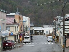 上松駅が見えました。