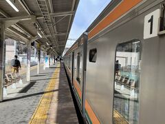 長野原草津口駅
数名が降り立ちますが、私はこのまま乗車継続。