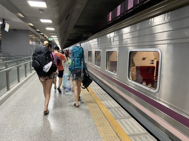 欧米の方が多い印象です<br /><br />皆さん、足が長くて<br />歩幅が広くて羨ましい<br /><br />小股でせせこましく歩くばばあと違って余裕あるねえ<br />