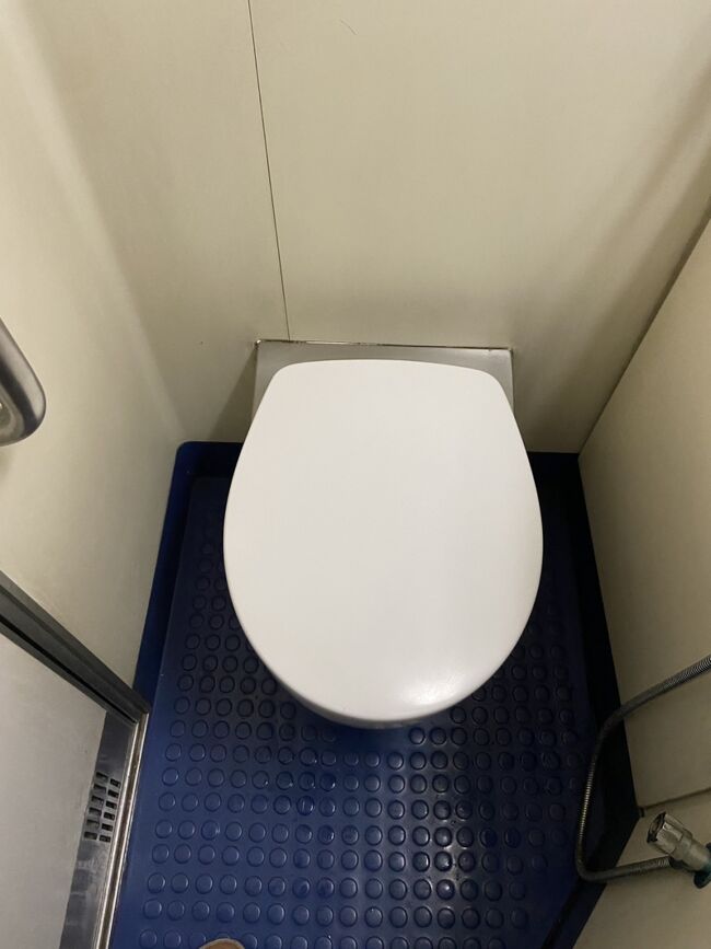 トイレです<br /><br />狭くて扉を開けると体がヒラメのばばあでさえ<br />入ることが難しいくらいです<br /><br />トイレ自体はそんなに匂いしないんですが<br />寝ているとどこからともなくアンモニア臭がして<br />自分がちびったのかと勘違いするほどでした