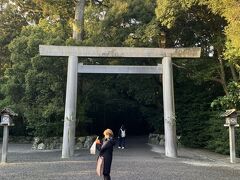 豊受大神宮（外宮）鳥居。