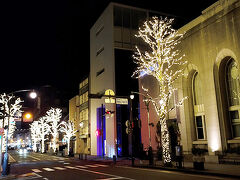 来た時に通った大名通りを抜け、駐車場へ。
車に乗ってホテルへ戻ったのは、22時前。
温泉に入って、冷えた体を温めました。
以上、ご覧いただきありがとうございました。
この後は「4)立石公園の展望台にリベンジ」https://4travel.jp/travelogue/11961690　へ続きます。