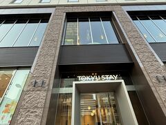 この日の滞在は、こちら、東急ステイ銀座。

翌日のオフ会の予定が銀座でしたので、近くで・・・と探しました。
もう本当にホテルの価格の高騰に頭がついていきません(T_T)