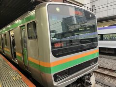 新宿から湘南新宿ラインで赤羽へ