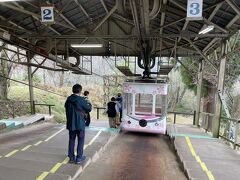 ロープウェイで吉野山へ