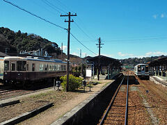 天竜二俣駅に到着しました。