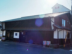 宮口駅で降りたのは花の舞酒造に寄るため。