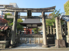 大将軍神社三條社　東の鳥居

大将軍とは陰陽道における八将神のひとつに数えられる星神大将軍のことを指します。

粟田に行く前に気になっていた、荒熊稲荷社と御神木のイチョウをお参りしました。