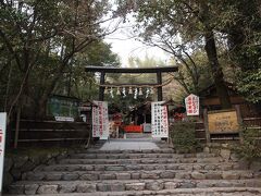 8：40　あ、そうだ、人がいないから、野宮神社にも寄っていこう。
ここも普段は鳥居バックに撮影する外国人がたくさんいる場所。

前に来たときはキメポーズを迷ってるアジア系の彼女を、みんなで無言で待っていました。はぁ～って心の中でため息つきました。