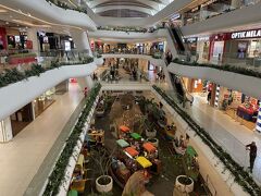 朝でも歩くと暑いので、避難できるモールがあるのは助かる。