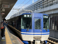 電車での移動