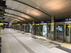 20:30ゆりかもめで有明駅へむかう