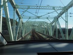 12時31分新鵜沼駅をしゅっぱつー
すぐに犬山橋で木曽川を渡ると愛知県