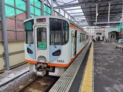 電鉄出雲市駅からばたでんに乗り換え。