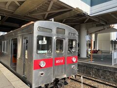 長野駅まで直通の列車ではなかったので、信州中野で乗り換えです。